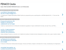 Tablet Screenshot of fenacoceuta.blogspot.com