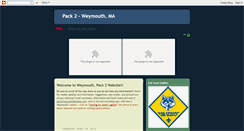 Desktop Screenshot of pack2weymouth.blogspot.com