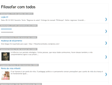 Tablet Screenshot of filosofarcomtodos.blogspot.com