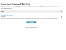 Tablet Screenshot of cuentizun.blogspot.com