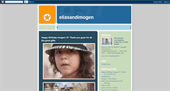 Desktop Screenshot of eliasandimogen.blogspot.com
