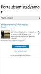 Mobile Screenshot of portaldeamistadyamor.blogspot.com