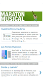 Mobile Screenshot of maratonmusicalvalencia.blogspot.com