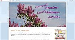 Desktop Screenshot of annieskitchengarden.blogspot.com