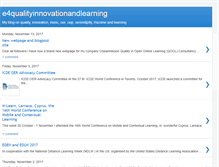 Tablet Screenshot of e4qualityinnovationandlearning.blogspot.com