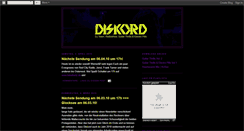 Desktop Screenshot of diskordradio.blogspot.com