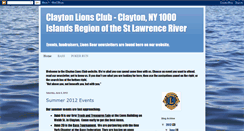 Desktop Screenshot of claytonlionsclub.blogspot.com