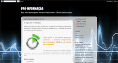 Desktop Screenshot of proinformacao.blogspot.com