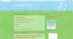 Desktop Screenshot of lourdesdiaz75.blogspot.com