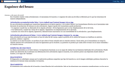 Desktop Screenshot of esguincebrazo.blogspot.com
