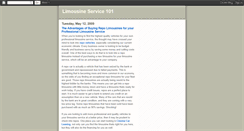 Desktop Screenshot of limousineservice101.blogspot.com