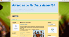 Desktop Screenshot of futboldelasalle.blogspot.com