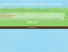 Tablet Screenshot of envirosan.blogspot.com