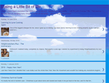 Tablet Screenshot of losingalittlebitofme.blogspot.com