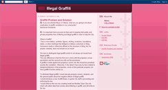 Desktop Screenshot of illegalgraffiti.blogspot.com