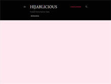 Tablet Screenshot of hijablicious.blogspot.com