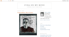 Desktop Screenshot of cubaonmymind.blogspot.com