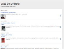 Tablet Screenshot of cubaonmymind.blogspot.com