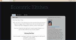 Desktop Screenshot of eccentrickitchen.blogspot.com