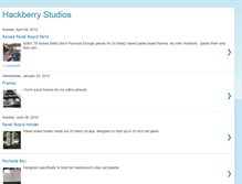 Tablet Screenshot of hackberrystudio.blogspot.com