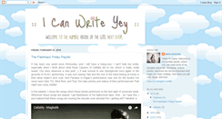 Desktop Screenshot of icanwriteyey.blogspot.com