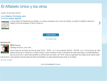 Tablet Screenshot of elalfabetounicoylosotros.blogspot.com