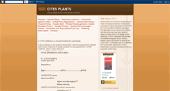 Desktop Screenshot of cites-plants.blogspot.com