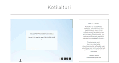 Desktop Screenshot of kotilaituri.blogspot.com
