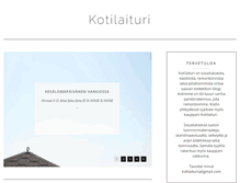 Tablet Screenshot of kotilaituri.blogspot.com