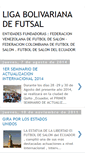 Mobile Screenshot of ligabolivariana.blogspot.com