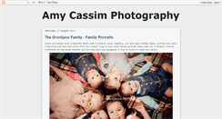 Desktop Screenshot of amycassimphotography.blogspot.com