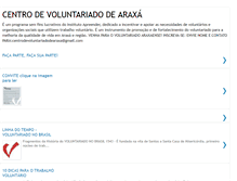 Tablet Screenshot of centrodevoluntariadodearaxa.blogspot.com