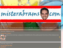 Tablet Screenshot of misterabrams.blogspot.com