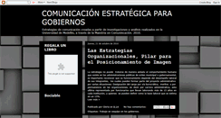 Desktop Screenshot of comunicacionestretegica.blogspot.com