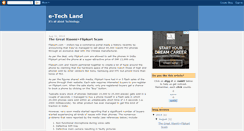 Desktop Screenshot of etechland.blogspot.com