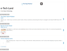 Tablet Screenshot of etechland.blogspot.com