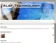 Tablet Screenshot of alaftech.blogspot.com