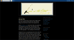 Desktop Screenshot of linesinthestreet.blogspot.com