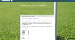 Desktop Screenshot of cbhsgolf.blogspot.com