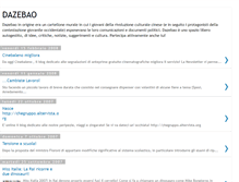 Tablet Screenshot of dazebao.blogspot.com