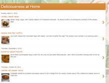 Tablet Screenshot of deliciousness-at-home.blogspot.com