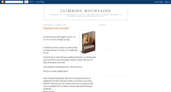 Desktop Screenshot of climbing-mountains.blogspot.com