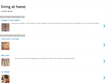 Tablet Screenshot of jennylivingathome.blogspot.com