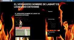 Desktop Screenshot of elverdaderonombredelchicomaslindodelm.blogspot.com