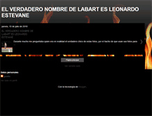 Tablet Screenshot of elverdaderonombredelchicomaslindodelm.blogspot.com