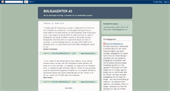 Desktop Screenshot of boligagenten.blogspot.com