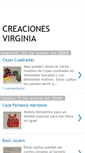 Mobile Screenshot of creacionesvirginia.blogspot.com