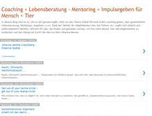 Tablet Screenshot of coaching-lebensberatung.blogspot.com