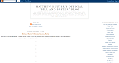 Desktop Screenshot of billandbuster.blogspot.com
