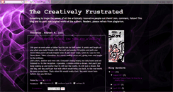 Desktop Screenshot of creatively-frustrated.blogspot.com